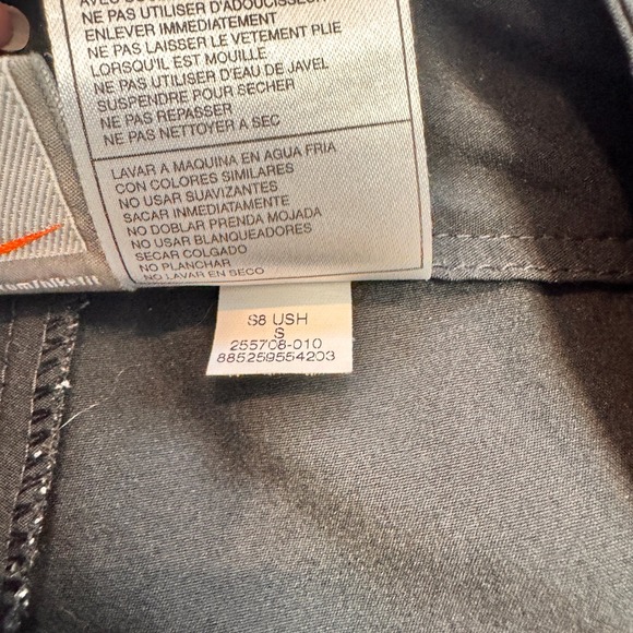 Nike Fit Dry Cropped Capri Pants Womens Small S Black Athletic Activewear - Picture 5 of 6